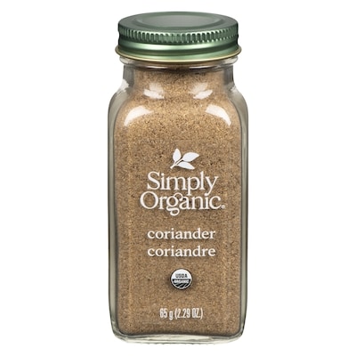 Simply Organic Coriander 65 g, $17.22/100g