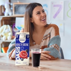 Oasis Health Break Berry Pomegranate Antioxidant Juice l