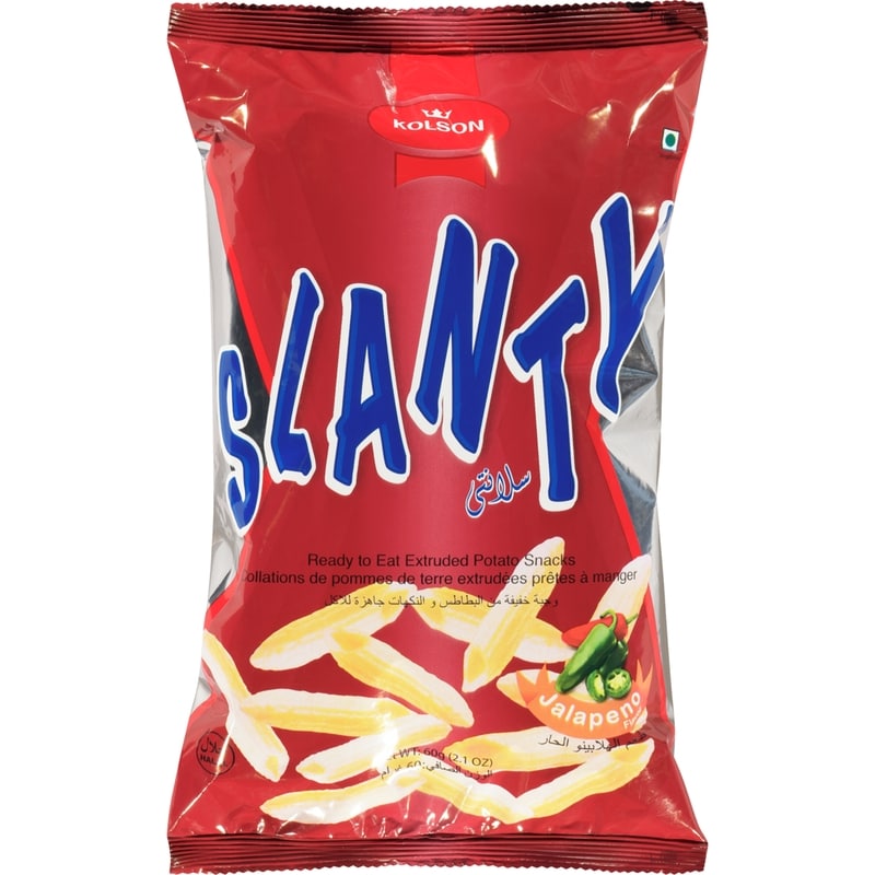 Slanty Potato Snack, Jalapeno