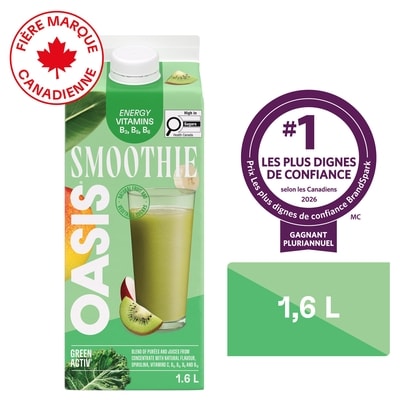 Oasis Vert Activ Smoothie 1.6 l, 0,27 $/100ml