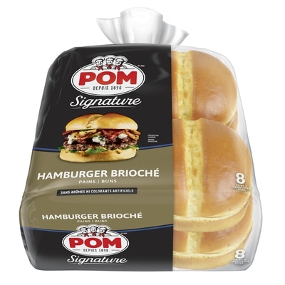 Pains à hamburger briochés Signature