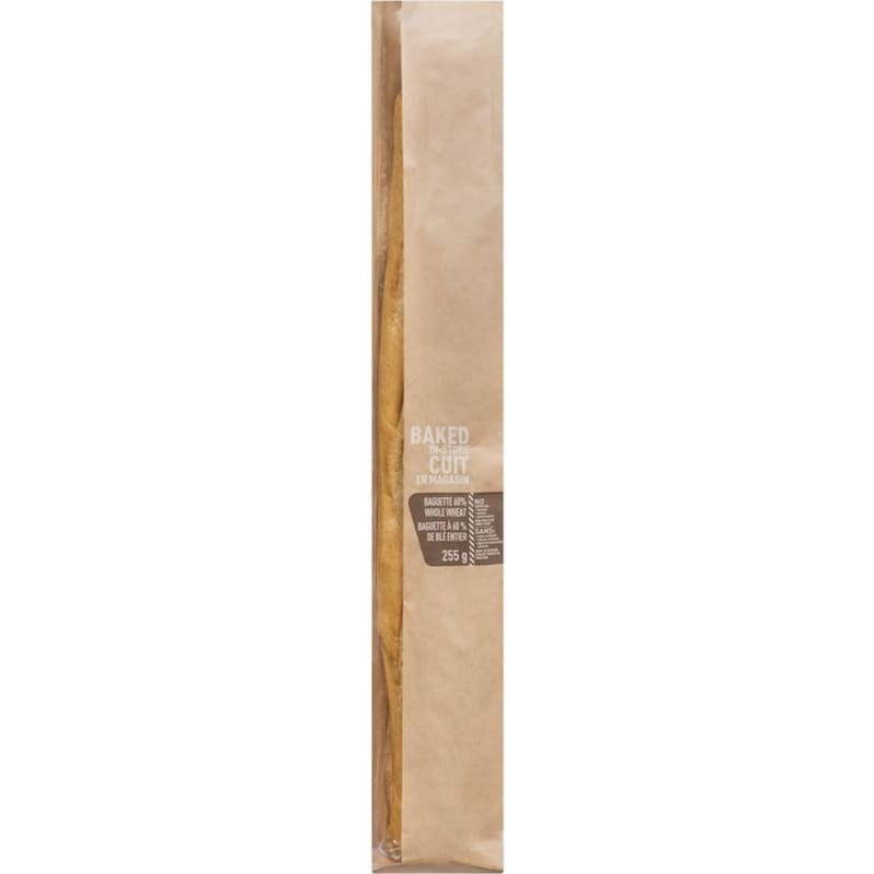 Whole Wheat Baguette
