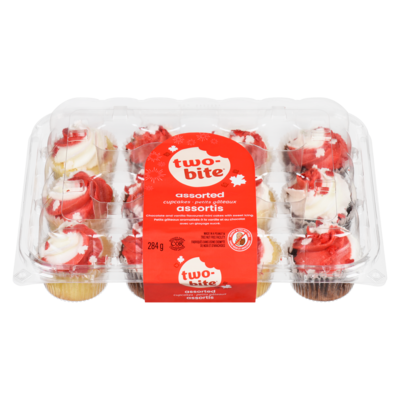 two-bite Cupcakes Assorted 284 g, $2.11/100g