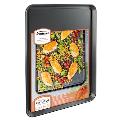 Resistech Plaque à biscuits 15 x 21 po, métal, 0,6 mm