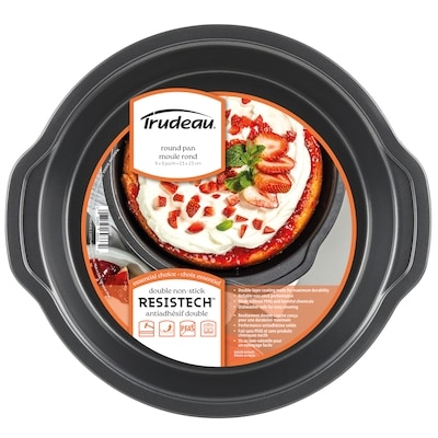 Moule à gâteau rond Resistech 23 cm (9 po) en métal 0,6 mm