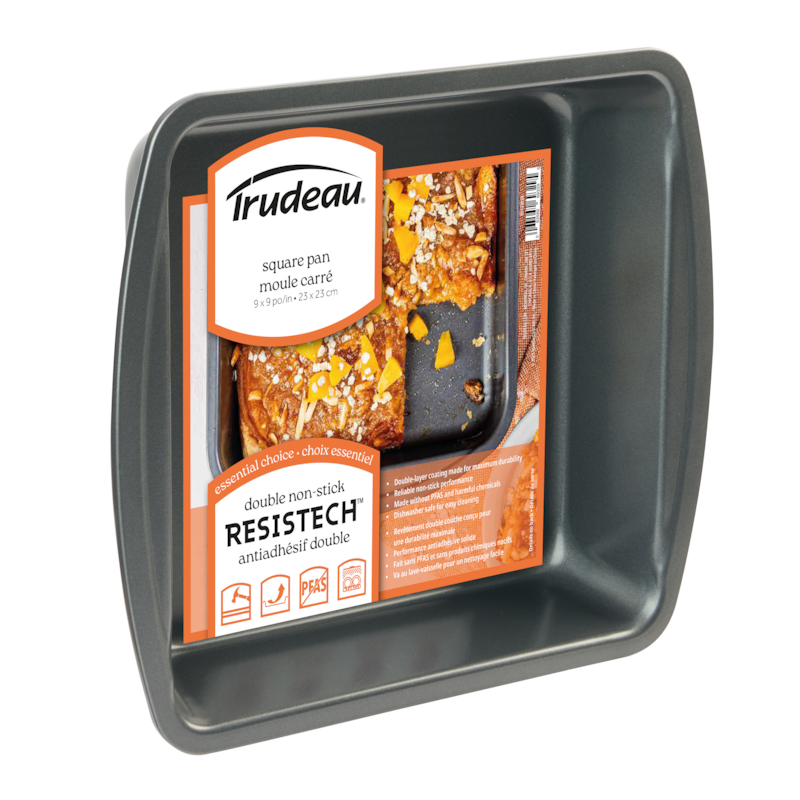 Resistech Square Cake Pan 9x9" Metal 0.6MM