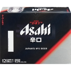 Asahi Beer (ID required at pick-up) 12x330.0 ml, $0.68/100ml