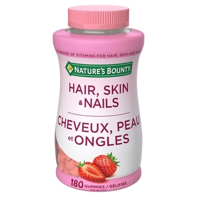 Nature's Bounty Hair, Skin & Nails Gummies 180 ea, $0.13/1ea