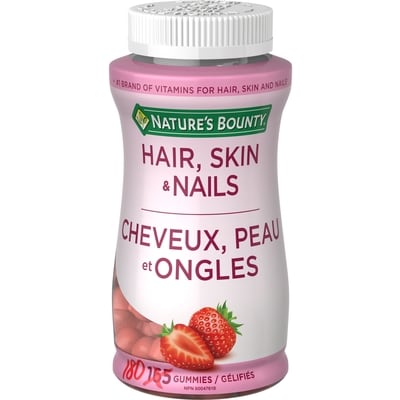 Nature's Bounty Hair, Skin & Nails Gummies 180 ea, $0.14/1ea