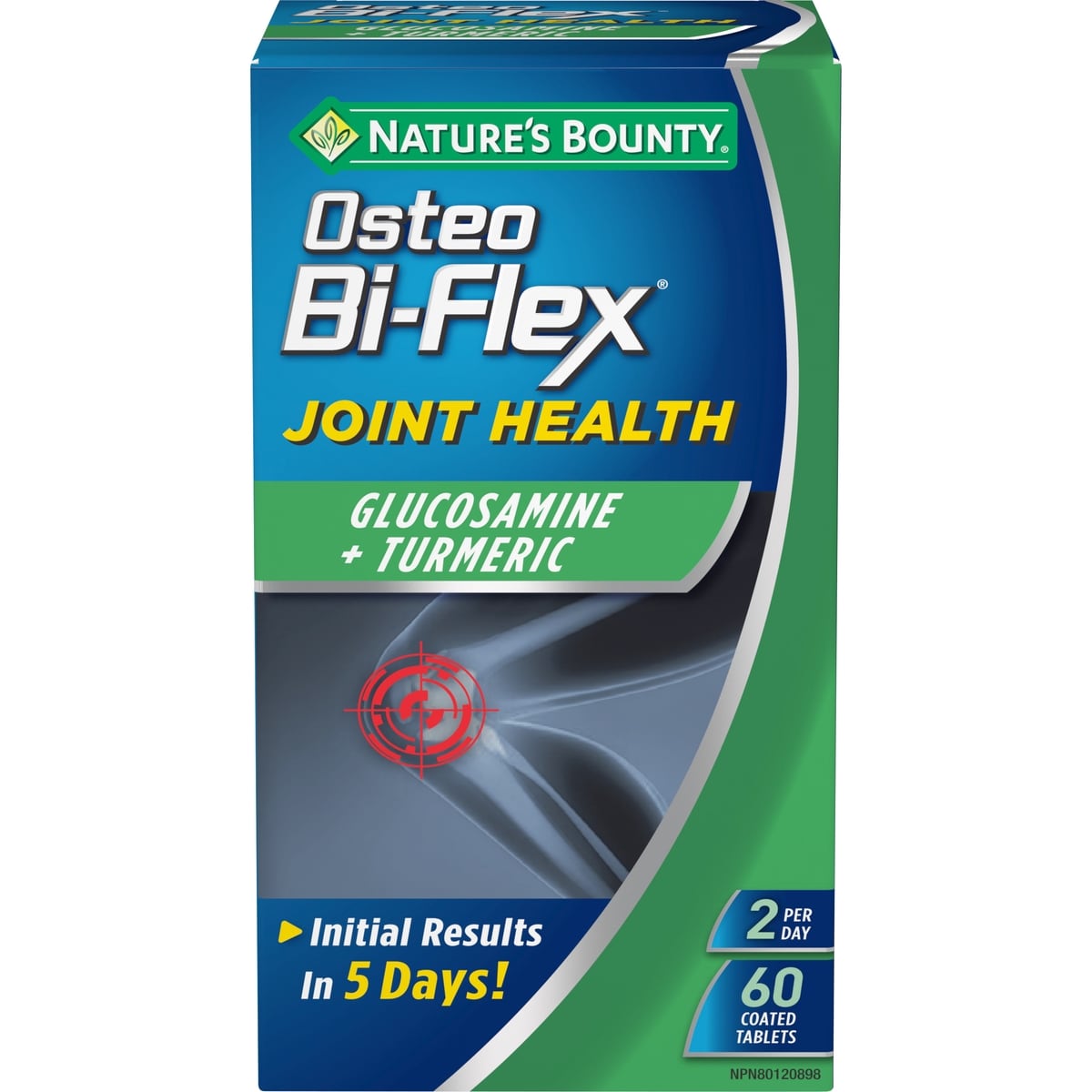 Nature's Bounty Osteo Bi-Flex With Glucosamine + Turmeric 60 ea, $0.55/1ea