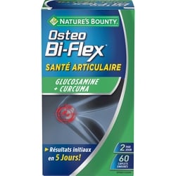 Nature’s Bounty Santé Articulaire Glucosamine + Curcuma 60 ea, 0,53 $/1ch