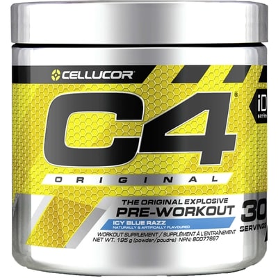 Nutrabolt C4 original icy blue razz 195 g, 18,71 $/100g