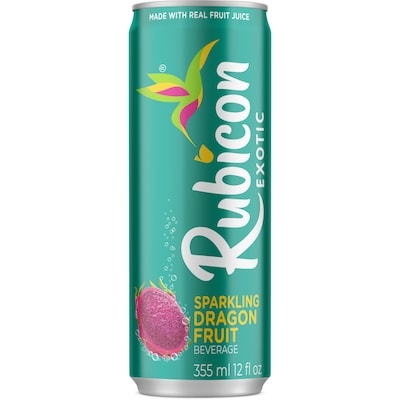 Rubicon Sparkling Dragon Fruit Beverage  355 ml, $0.65/100ml