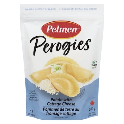 Pelmen Potato Cottage Cheese Perogies 500 g, $1.10/100g