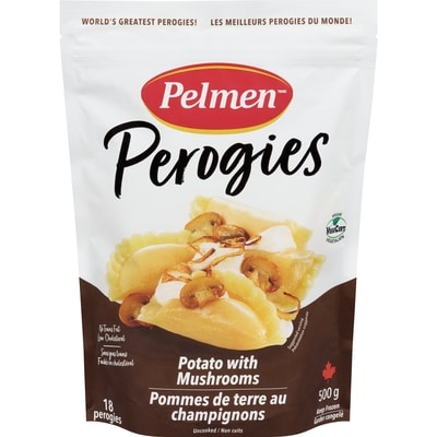Pelmen Potato Mushrooms Perogieses 500 g, $1.10/100g
