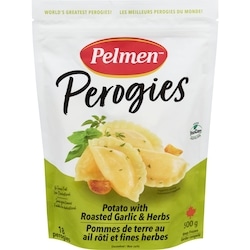 Potato Garlic And Herbs Perogies
