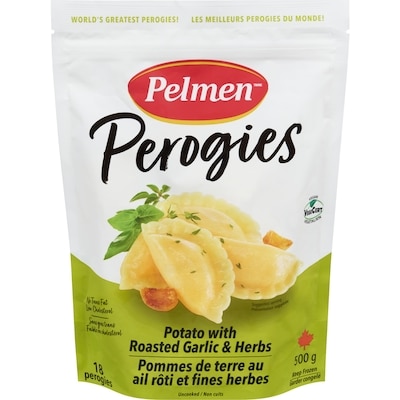 Pelmen Potato Garlic And Herbs Perogies 500 g, $1.10/100g