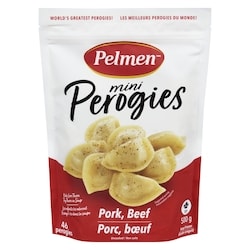 Pork, Beef Mini Perogies