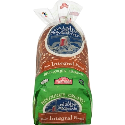 St Méthode Pain integral 550 g, 1,33 $/100g