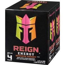 Reign Reignbow Sherbet - 4x473.0 ml | No Frills Online