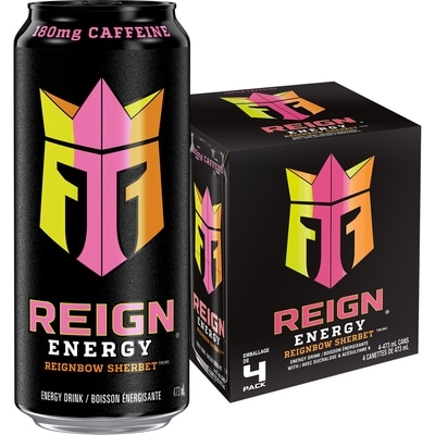 Reign Reignbow Sherbet 4x473.0 ml, 0,53 $/100ml