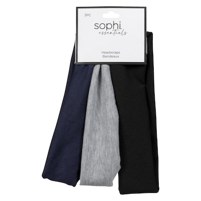 Sophi Essentials Headwraps 3 ea, $1.67/1ea