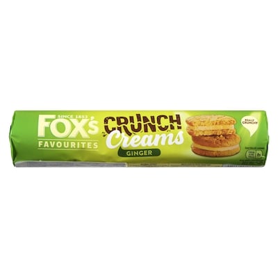 Fox's u-bet Favourites Ginger Crunch Creams Ginger Biscuits Sandwiched With Ginger Flavour Filling 200 g, $2.25/100g