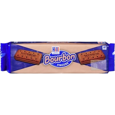 Hill Bourbon Finger Creams Chocolate Flavoured Biscuits With Chocolate Flavoured Filling 200 g, $1.50/100g