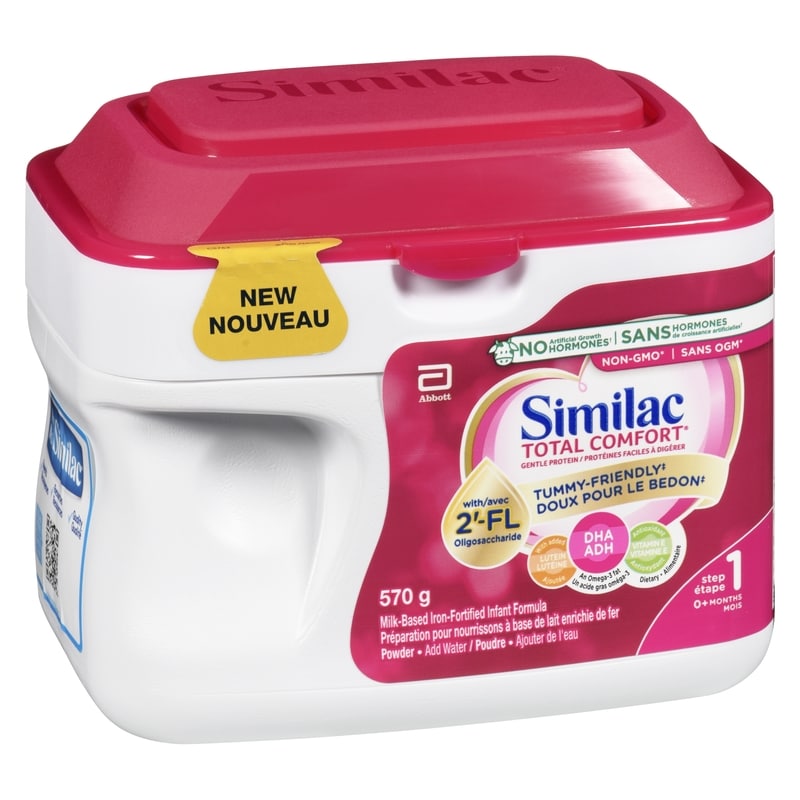 Total Comfort Baby Formula, Powder, 0+ Months, Pink