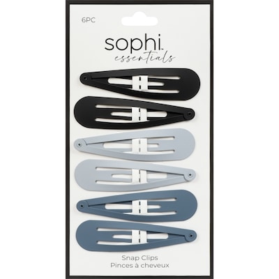 Sophi Essentials Snap Clips 6 ea, $0.55/1ea