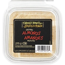 Farmer's Market Ground Almond - 275 g | Loblaws