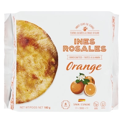Ines Rosales Tortas Seville Oranges Sweet Olive Oil 180 g, $4.44/100g