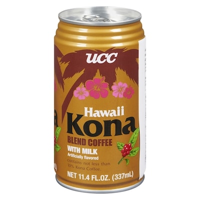 UCC Hawaii Kona Blend Coffee With Milk 337 ml, $0.67/100ml