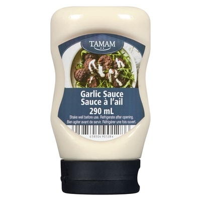 Tamam Sauce et tartinade à saveur d’ail 290 ml, 2,00 $/100ml