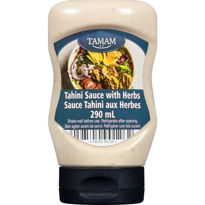 Tamam Sauce tahini aux fines herbes 280 g, 1,96 $/100g