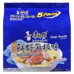 Kang Shi Fu Soup Noodle Seafood Flavour 490 g, $1.22/100g