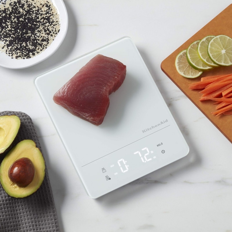 11lb waterproof scale, White