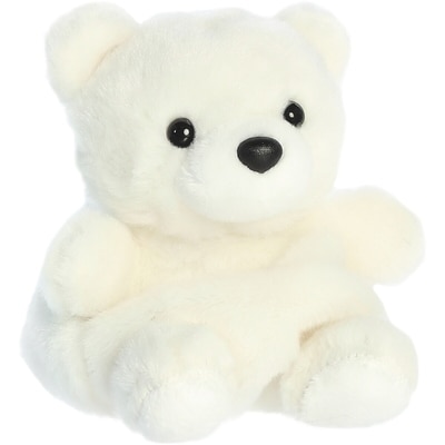 Palm Pals Puck Polar Bear 5"