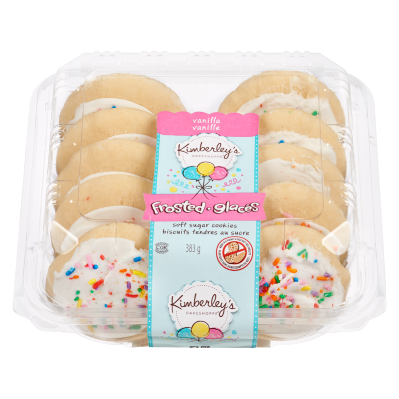 Soft Sugar Cookies Vanilla Frosted