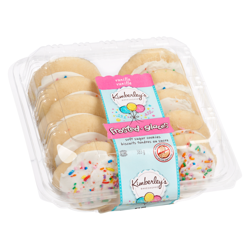Soft Sugar Cookies Vanilla Frosted