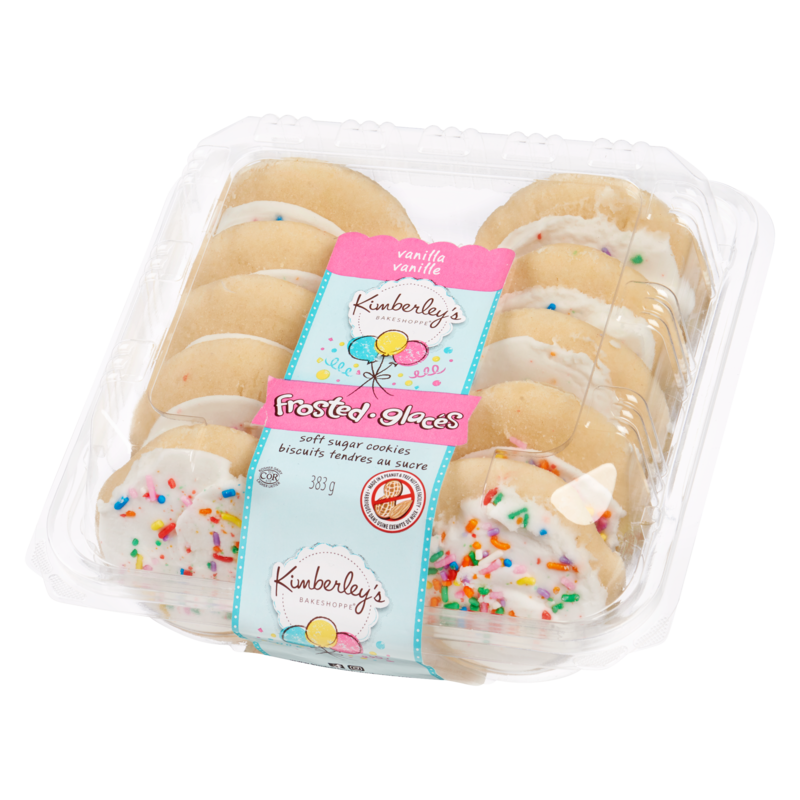 Soft Sugar Cookies Vanilla Frosted