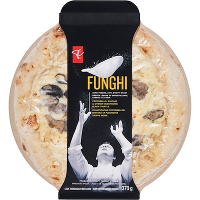 PC Black Label Funghi Pizza 370 g, $2.16/100g