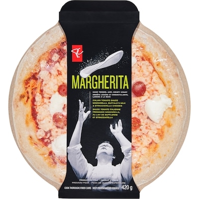 PC Collection noire Pizza Margherita 420 g, 1,90 $/100g