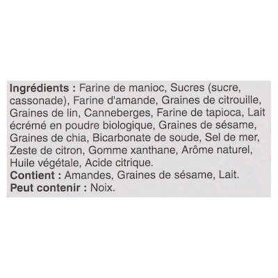 Lesley Stowe Raincoast Crisps canneberges à la farine d’amande