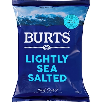 Burts Sea Salt Crisps 150 g, $3.66/100g