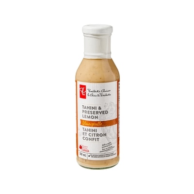 President's Choice Tahini Preserved Lemon Vinaigrette 350 ml, $1.43/100ml