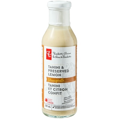 President's Choice Tahini Preserved Lemon Vinaigrette 350 ml, $1.29/100ml