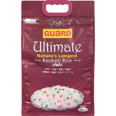 Guard Basmati Rice Ultimate 4.54 kg, $0.51/100g