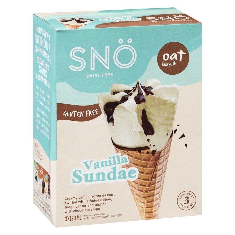 Dairy Free Frozen Dessert Vanilla Sundae