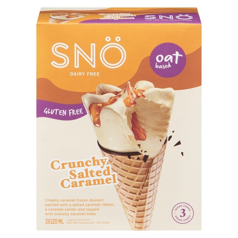 Dairy Free Frozen Dessert Crunchy Salted Caramel